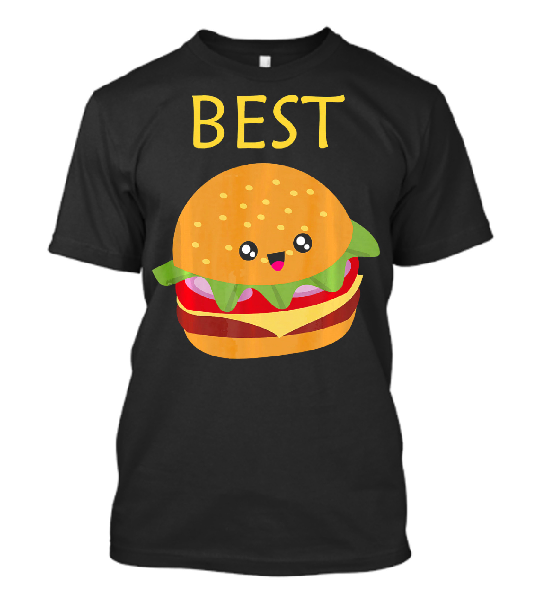 BEST Matching Set Burger And Fries T-Shirt