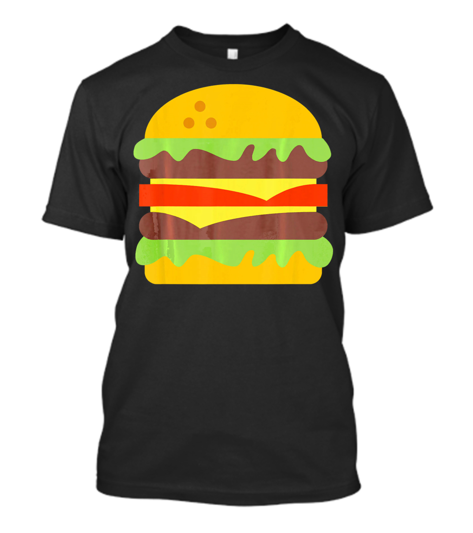 Cheeseburger Icon Hamburger With Cheese Classic Stack T-Shirt