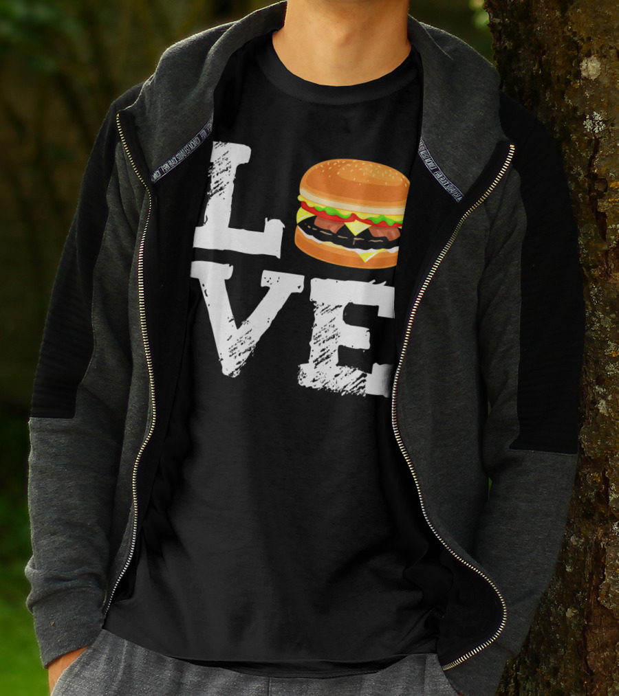 LOVE Hamburger Great T-Shirt