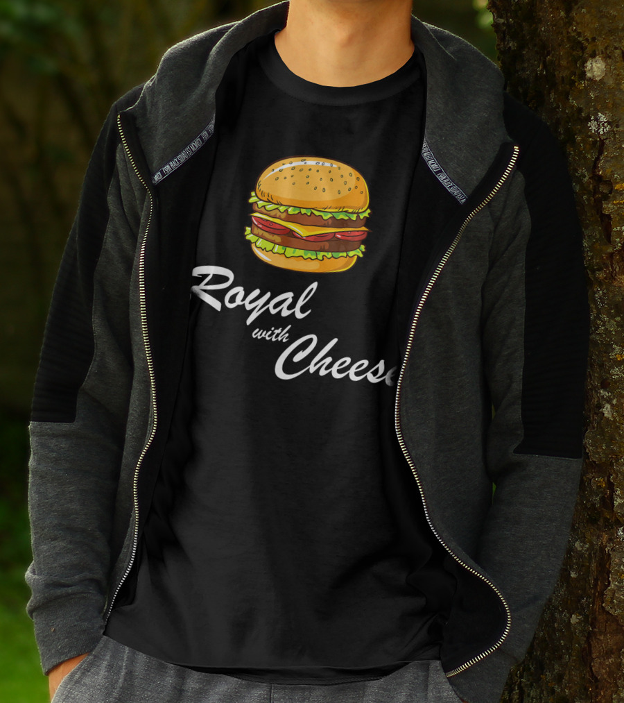 Royal With Cheese Hamburger T-Shirt