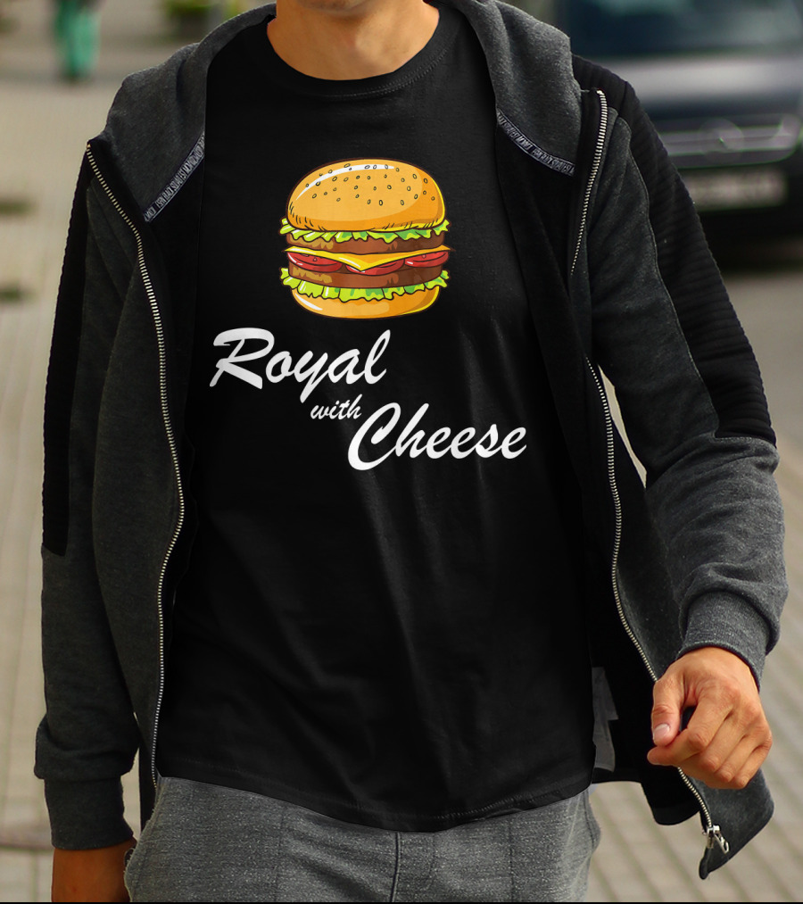 Royal With Cheese Hamburger T-Shirt