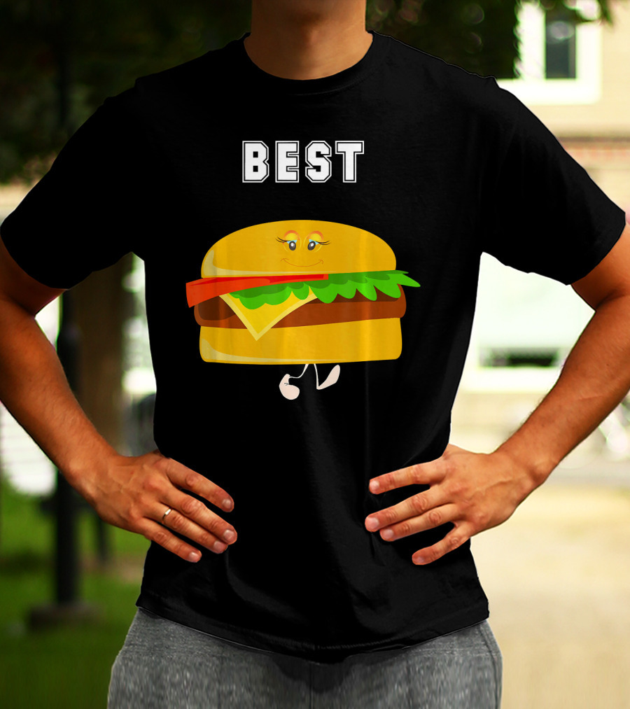 BEST Friends Matching Burger BFF T-Shirt