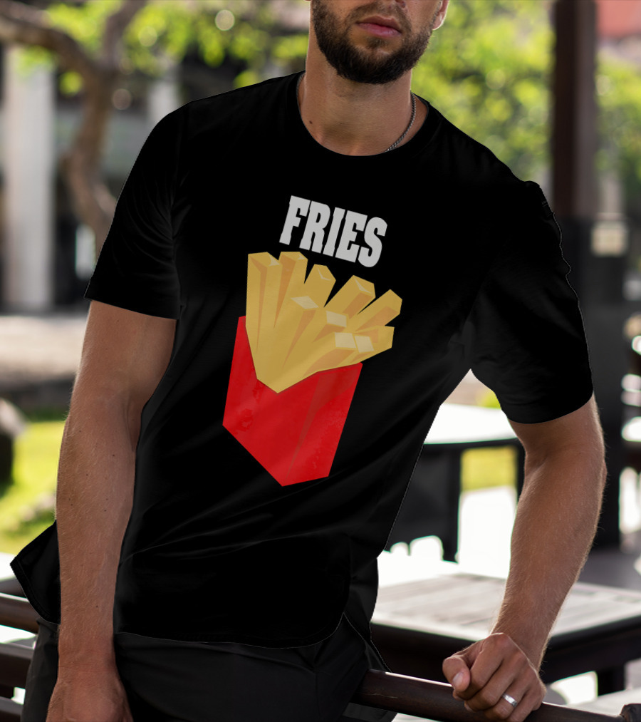 FRIES French Fries Box T-Shirt