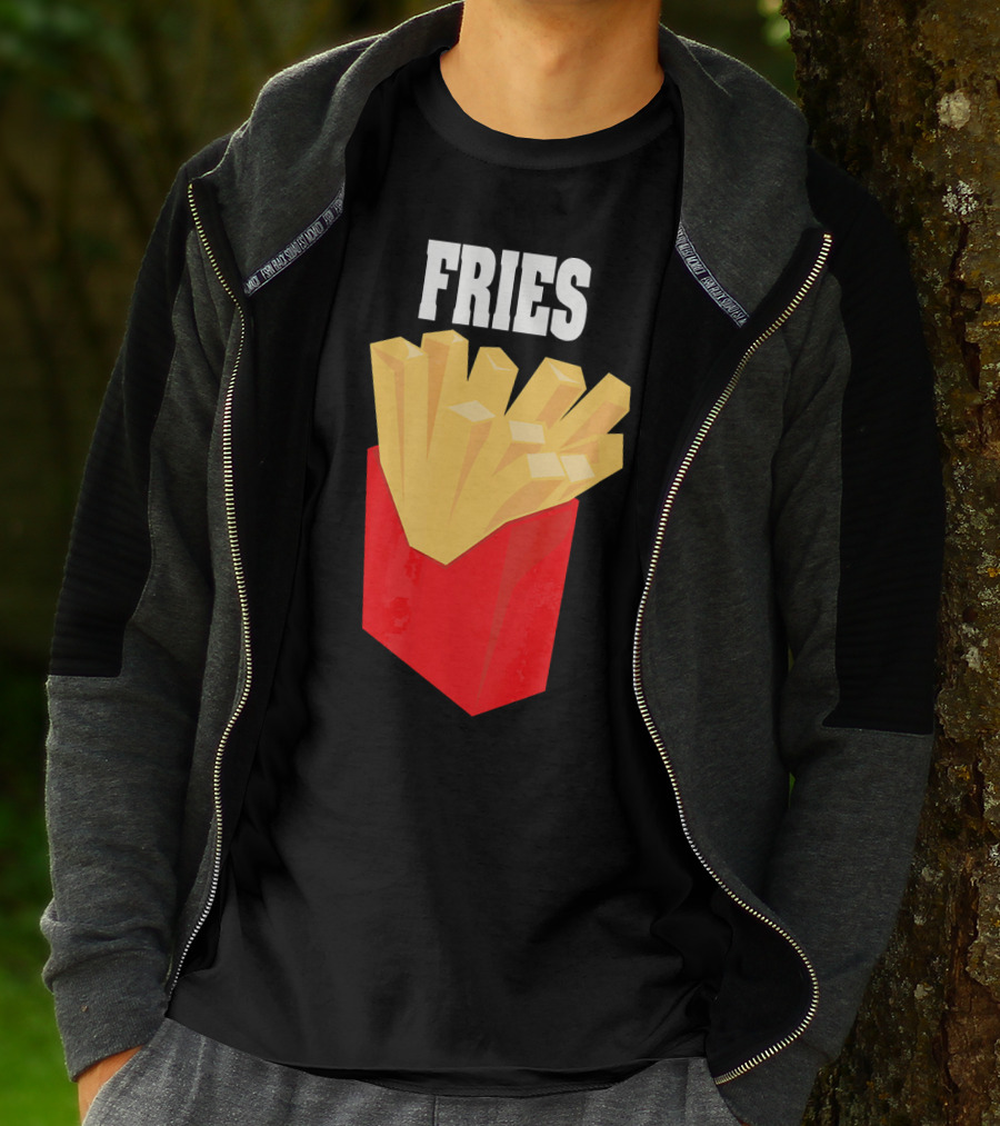 FRIES French Fries Box T-Shirt