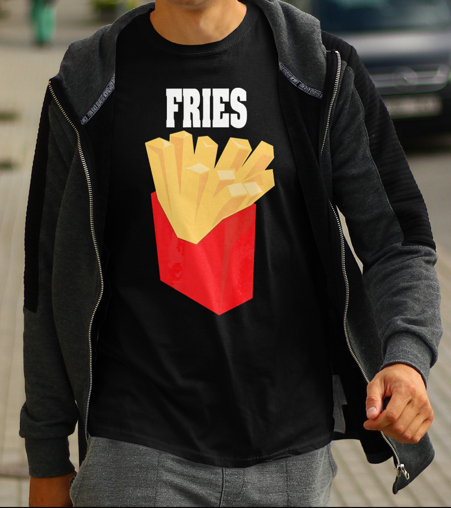 FRIES French Fries Box T-Shirt