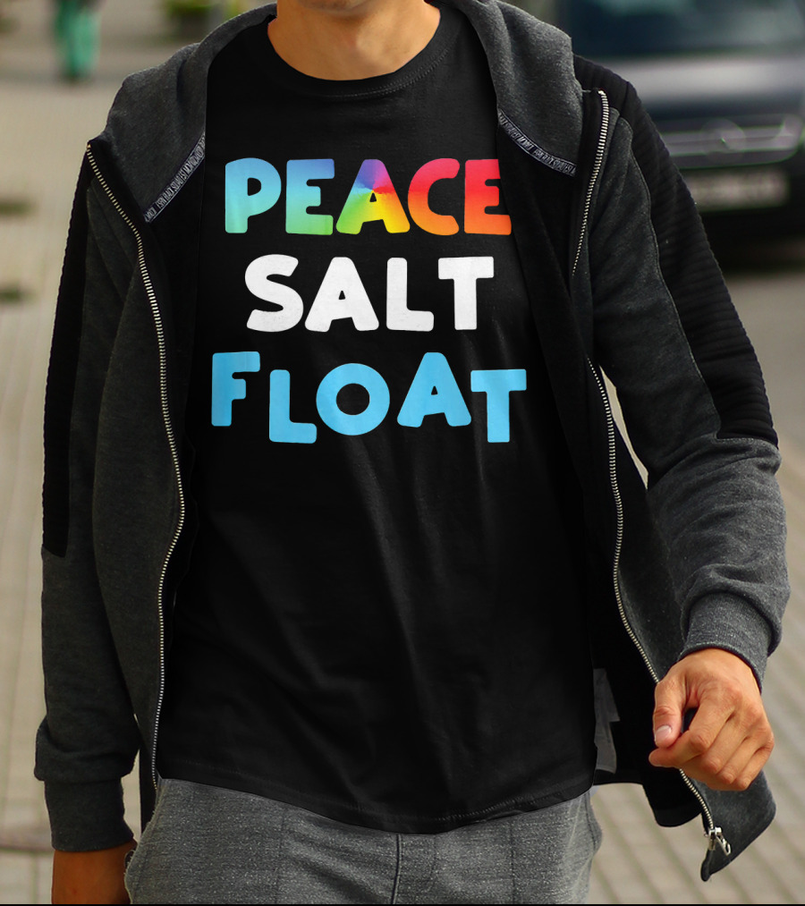 Peace Salt Float Therapy Flotation Tank T-Shirt