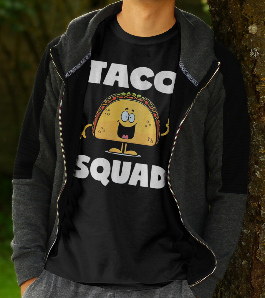 Taco Squad Vintage Funny Tacos Party T-Shirt