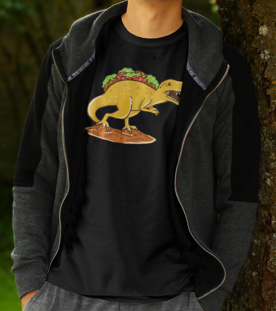 Tyrannosaurus Rex Taco Dinosaur T-Shirt