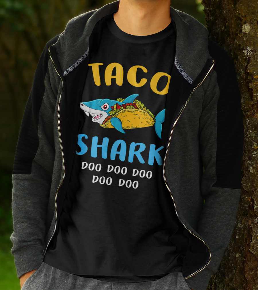 Taco Shark Doo Doo Doo Doo Doo T-Shirt