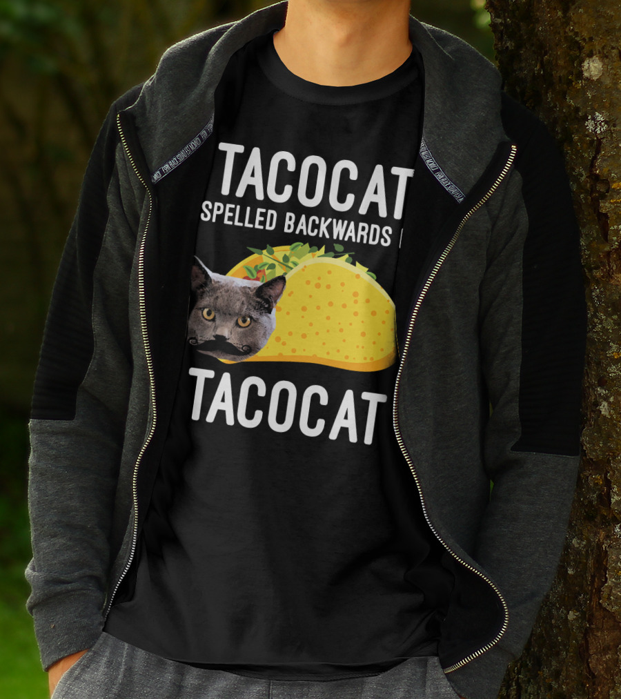TACOCAT Spelled Backwards Is TACOCAT T-Shirt
