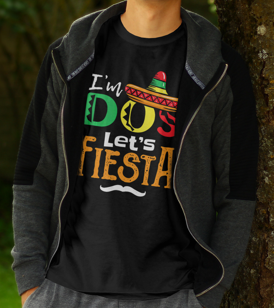 I'm Dos Let's Fiesta Sombrero Fun T-Shirt