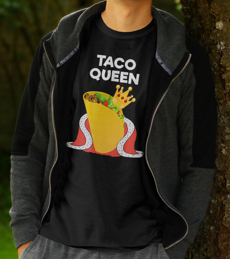 Taco Queen Royal Crowned Taco Tuesday T-Shirt