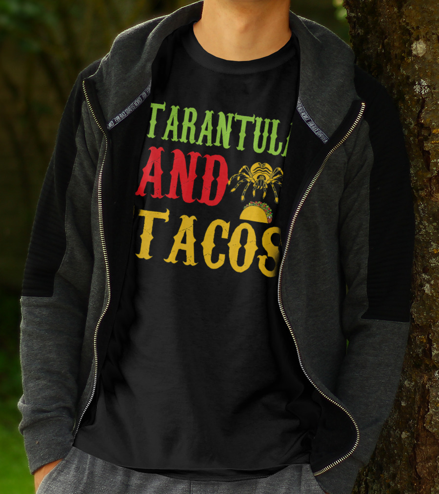 Tarantula And Tacos Pet Lovers Fun T-Shirt