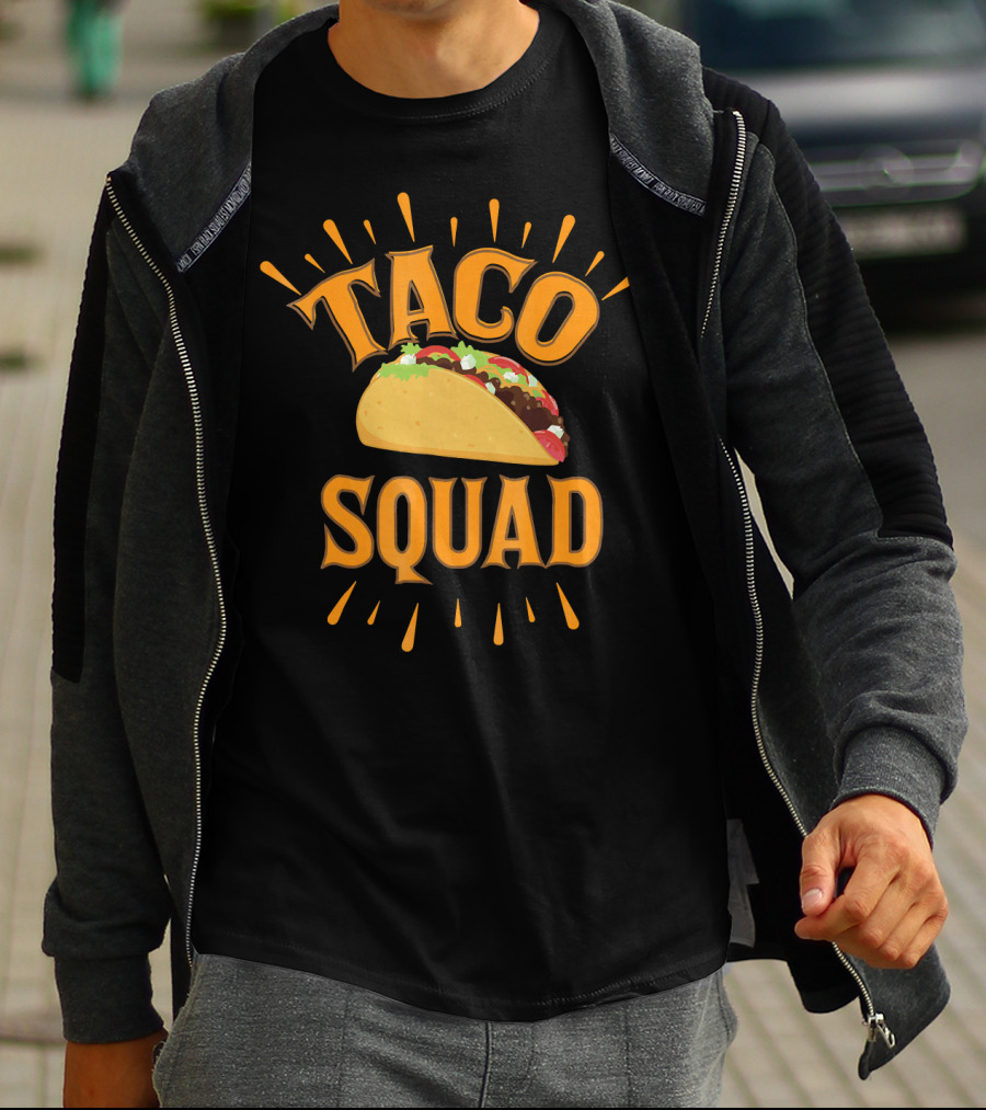 Taco Squad Funny Friends Taco T-Shirt