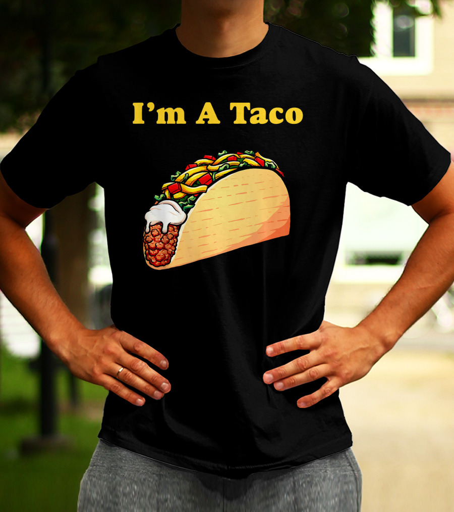 I'm A Taco Simple Funny Easy Halloween Co T-Shirt
