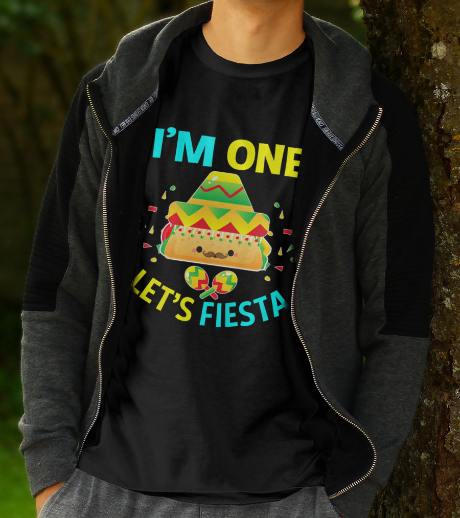 I'm One Let's Fiesta Taco 1st Birthday T-Shirt