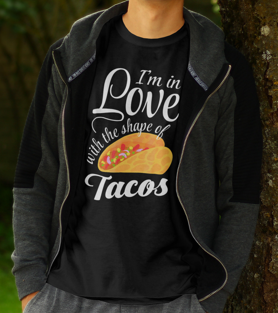 I'm In Love With The Shape Of Tacos Visual T-Shirt