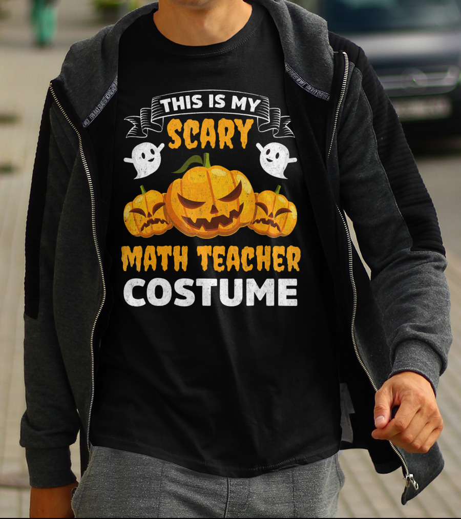 This Is My Scary Math Teacher Costume T-Shirt
