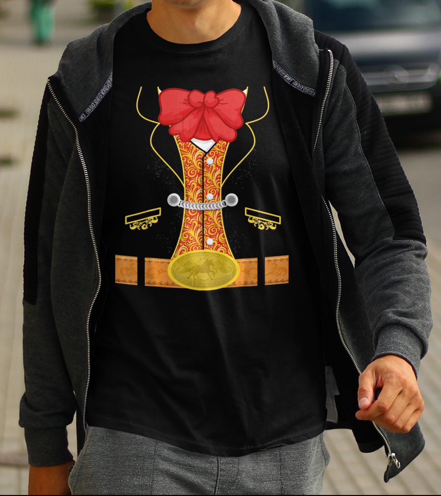 Kids Bullfighter Costume Matador Outfit With Red Bow And Ornate T-Shirt