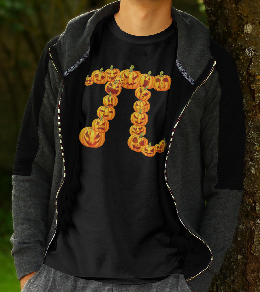 Pumpkin Pi Halloween Math T-Shirt