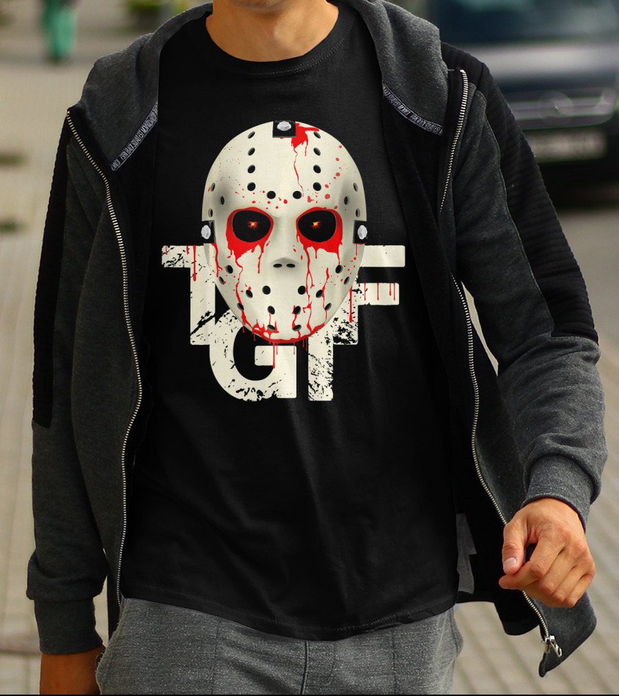 T G I Friday The 13th Hockey Mask T-Shirt