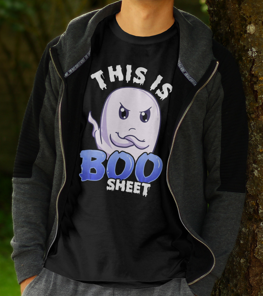 This Is Boo Sheet Ghost Face Boo Sheet T-Shirt