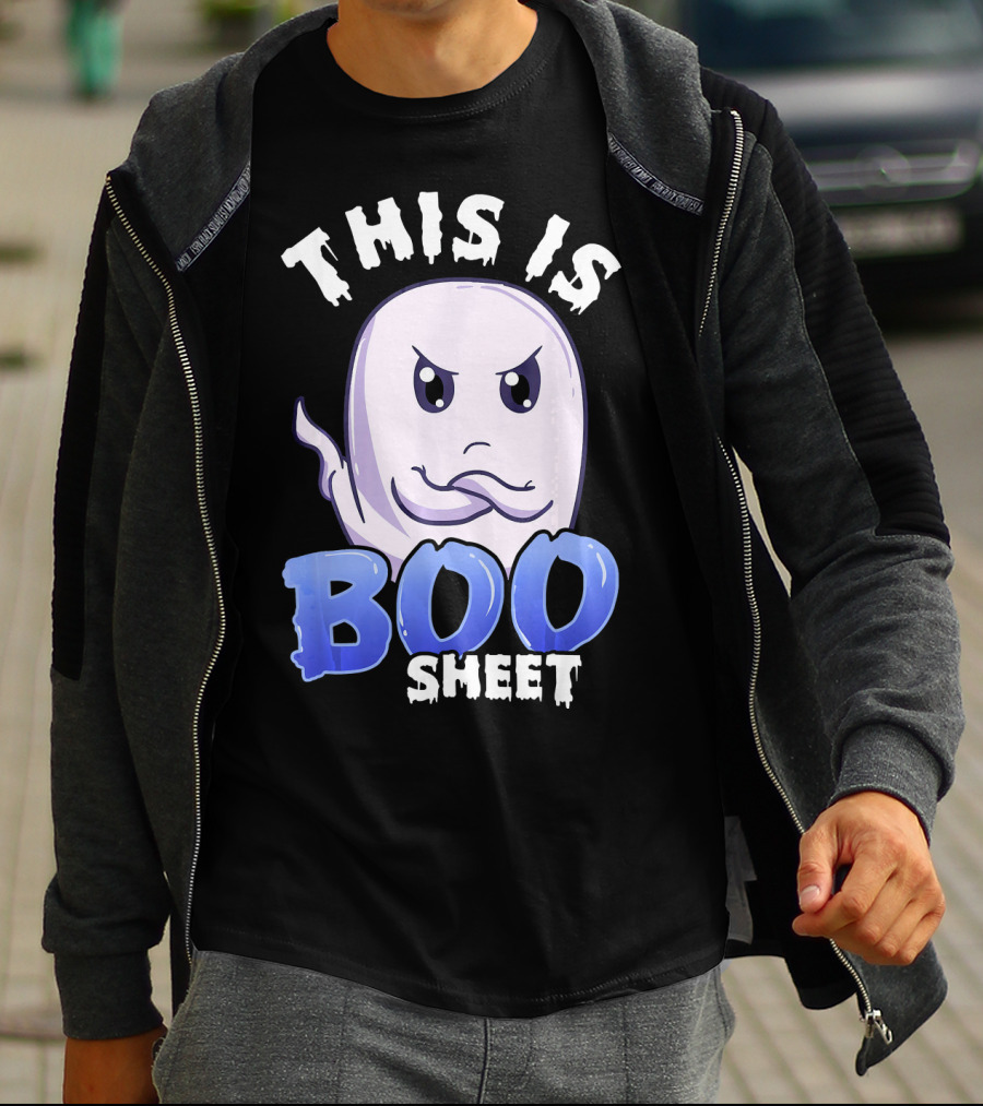 This Is Boo Sheet Ghost Face Boo Sheet T-Shirt