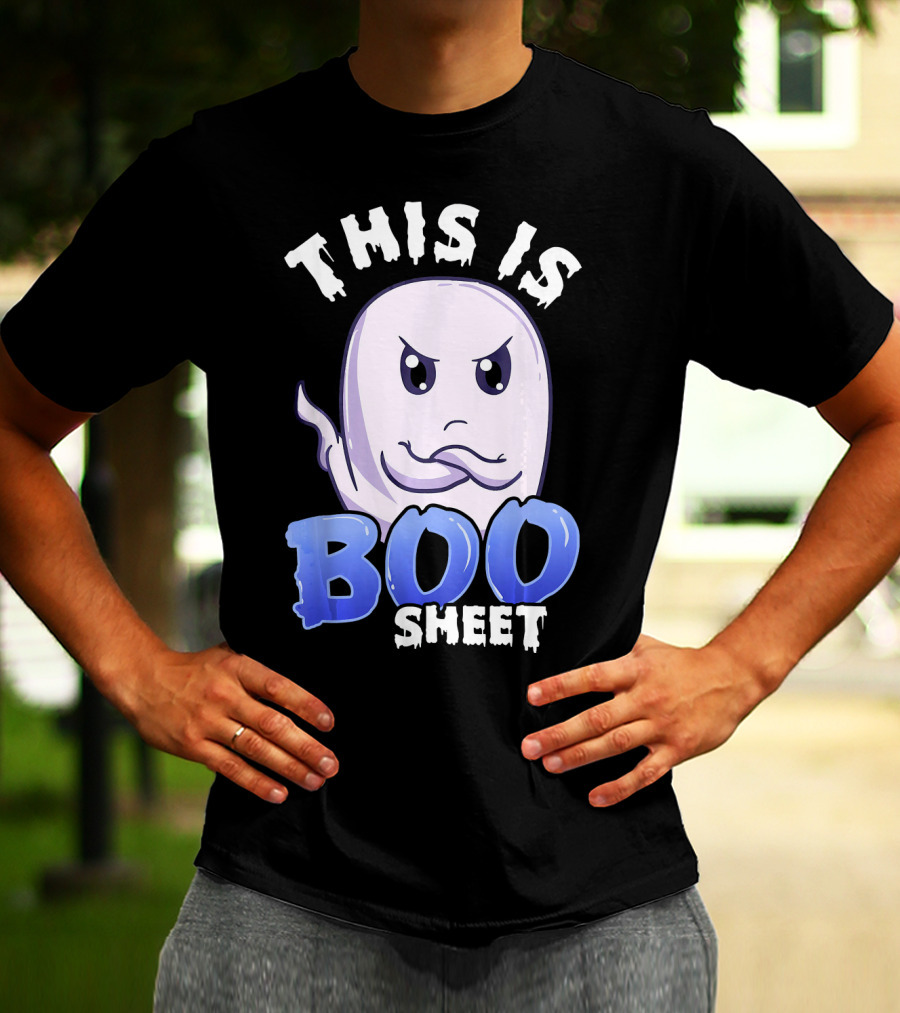 This Is Boo Sheet Ghost Face Boo Sheet T-Shirt