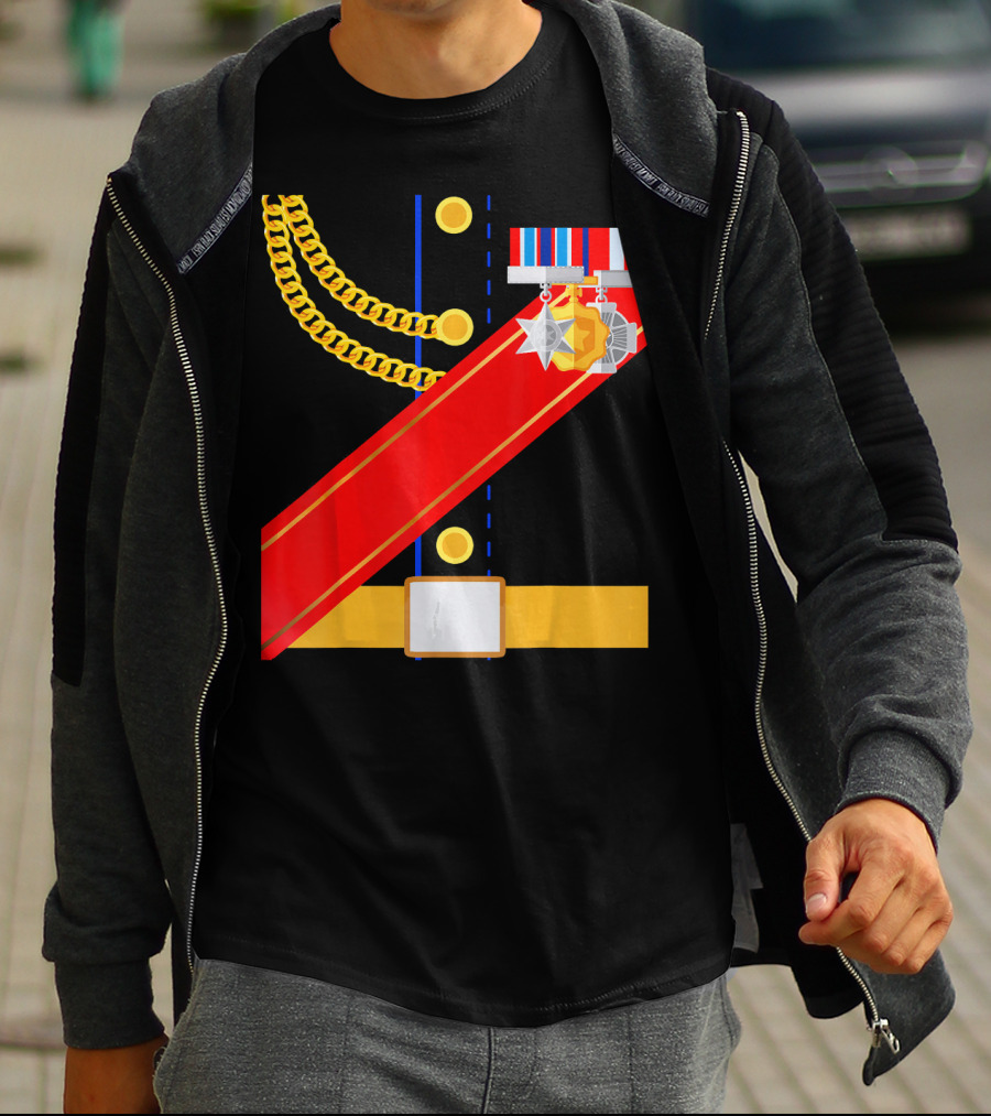 Royal Ceremony Costume DIY Prince Halloween Night Party T-Shirt