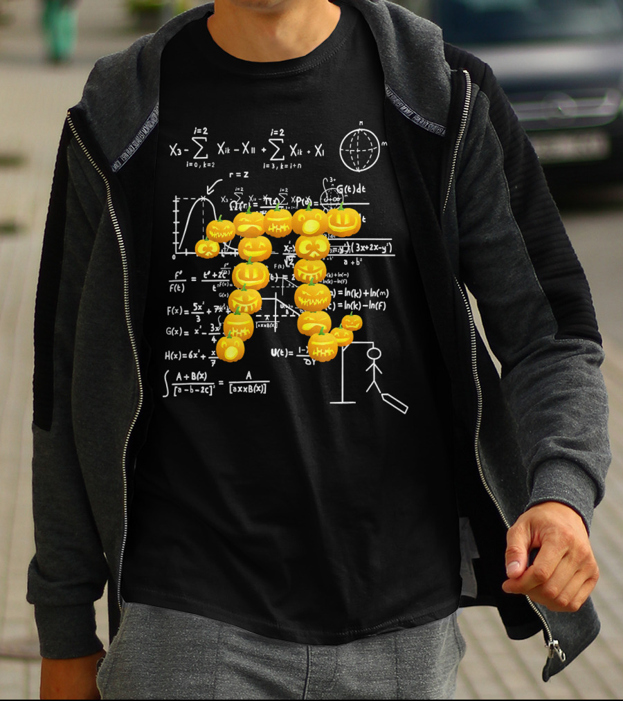 Pumpkin Pi Math Humor Equations For Teachers And Geeks T-Shirt