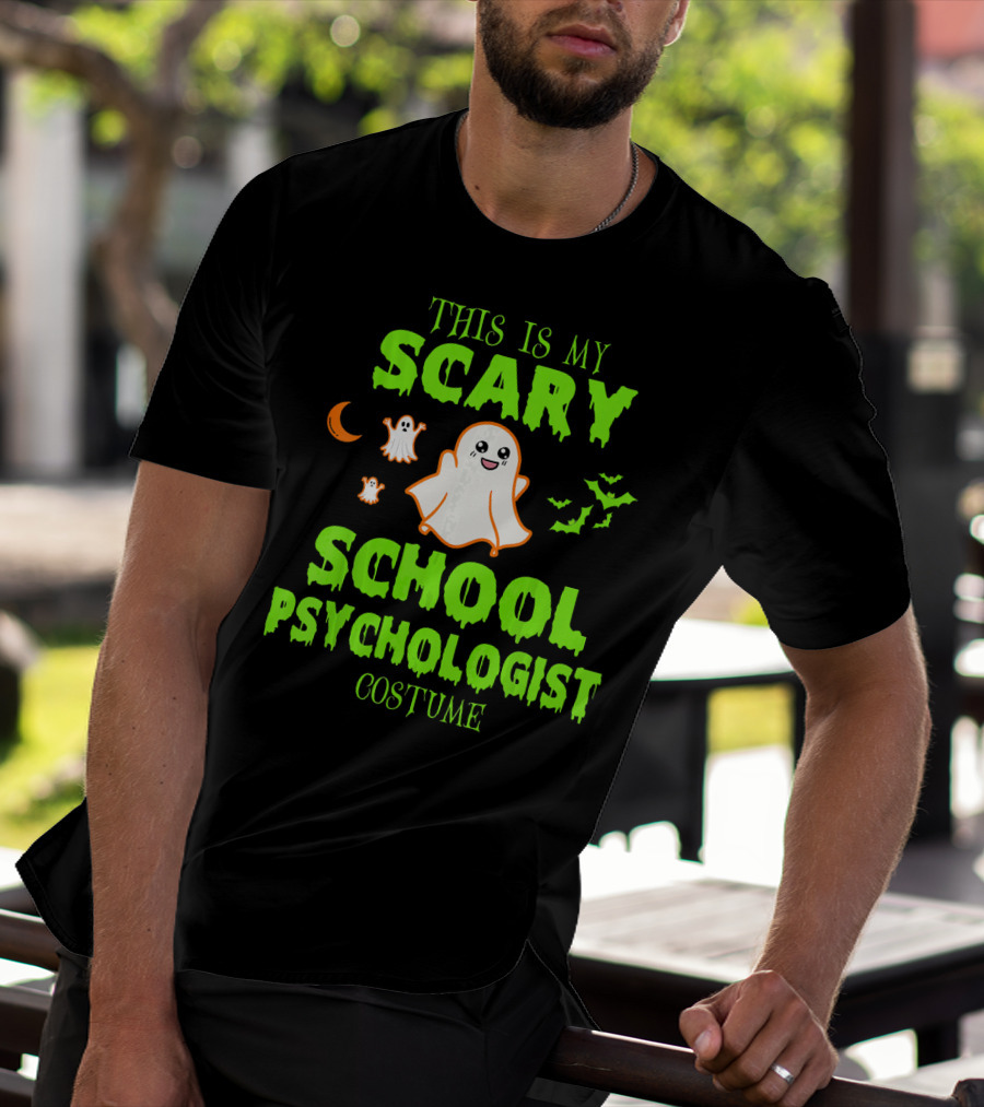 This Is My Scary School Psychologist Costume T-Shirt