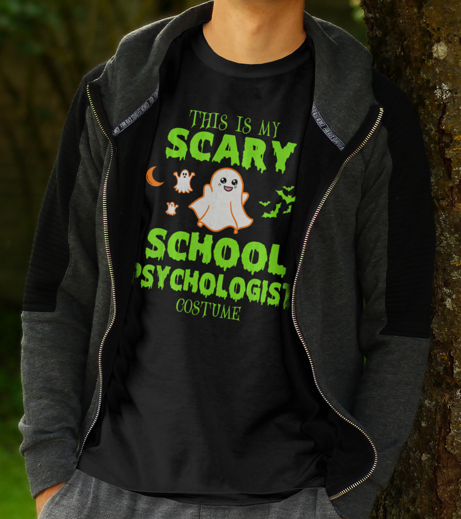 This Is My Scary School Psychologist Costume T-Shirt