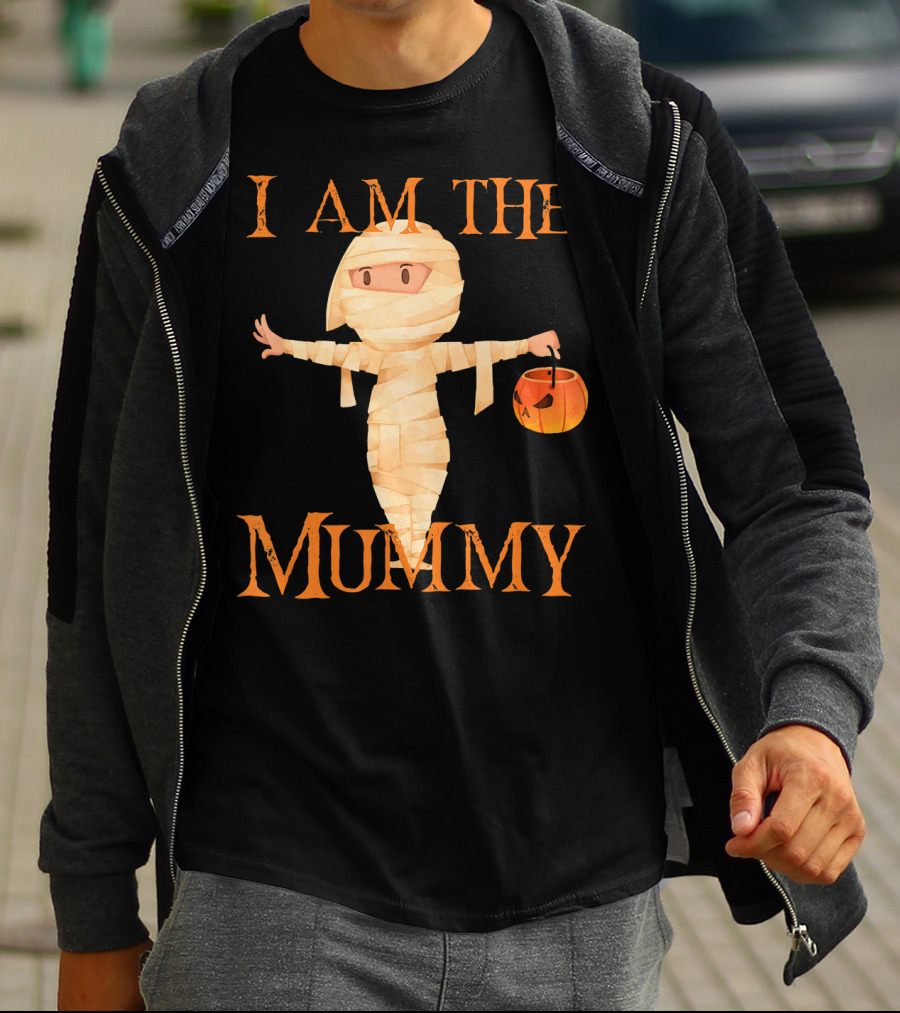 I Am The Mummy Matching Family Halloween T-Shirt