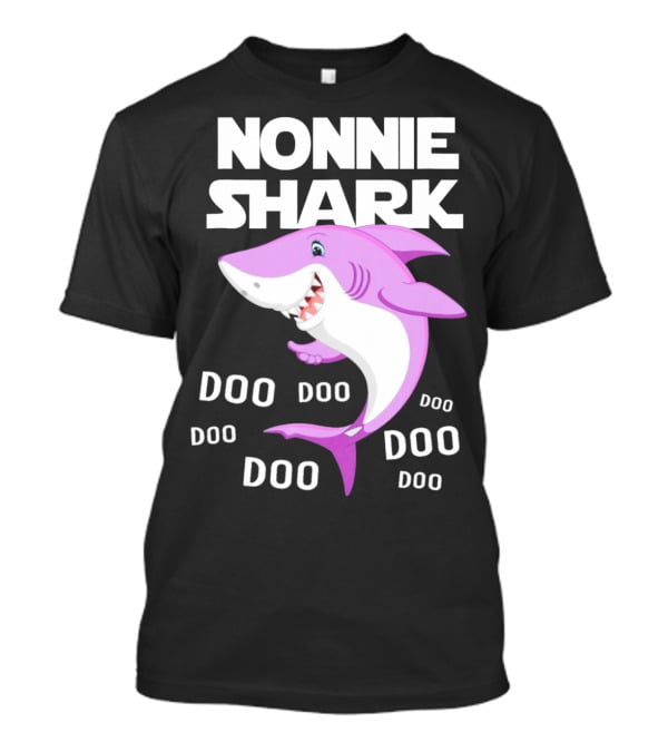 Nonnie Shark Doo Doo Doo Grandma Gift T-Shirt