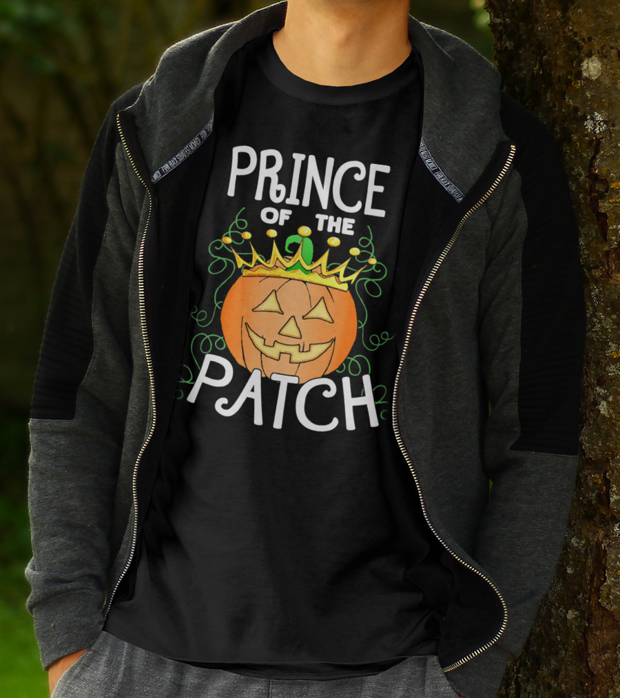 Prince Of The Patch Halloween Pumpkin T-Shirt