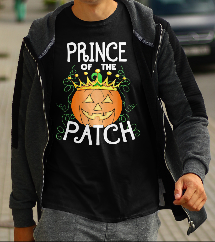 Prince Of The Patch Halloween Pumpkin T-Shirt
