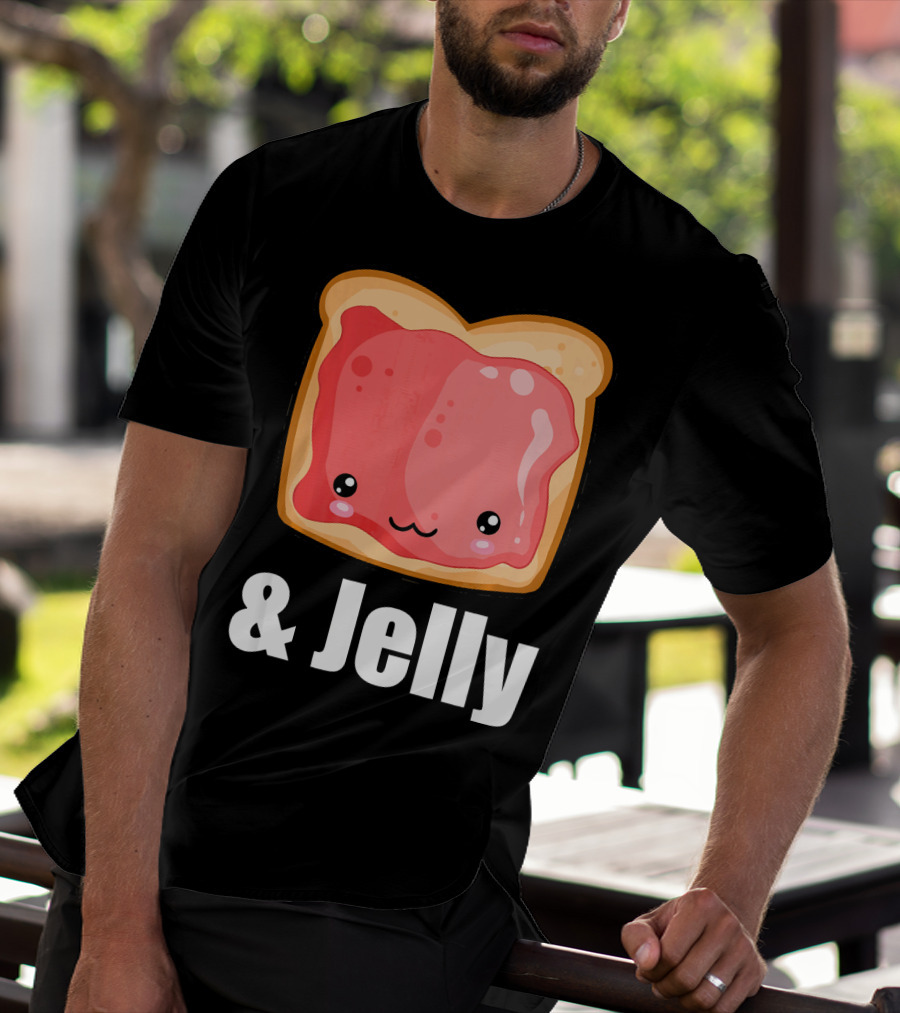 Kawaii Jelly Toast Cute Cartoon PB&J Matchi T-Shirt