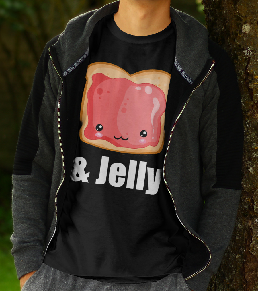 Kawaii Jelly Toast Cute Cartoon PB&J Matchi T-Shirt