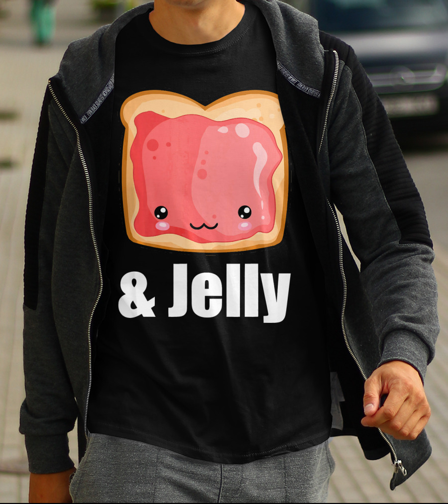 Kawaii Jelly Toast Cute Cartoon PB&J Matchi T-Shirt