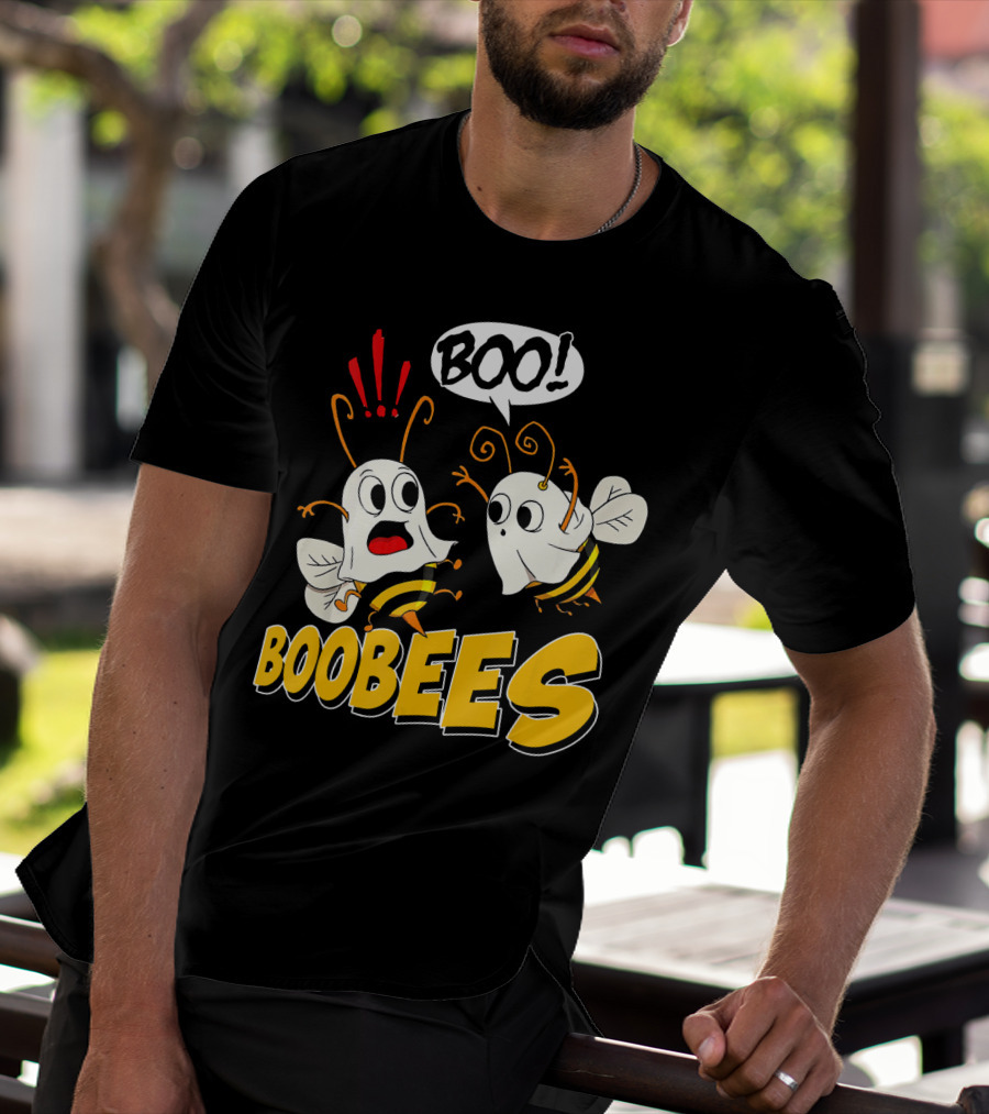 BOO Boobees Happy Halloween Day T-Shirt