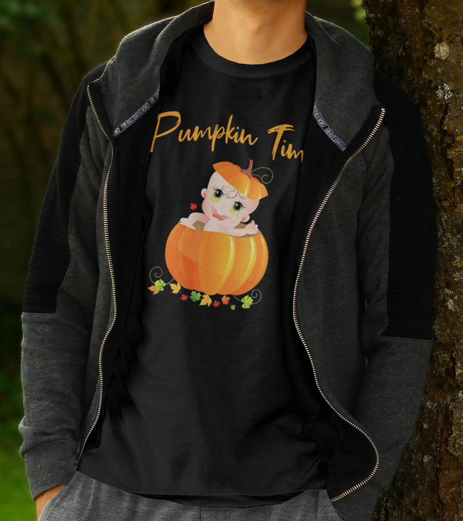 Pumpkin Time Baby Halloween Pumpkin T-Shirt