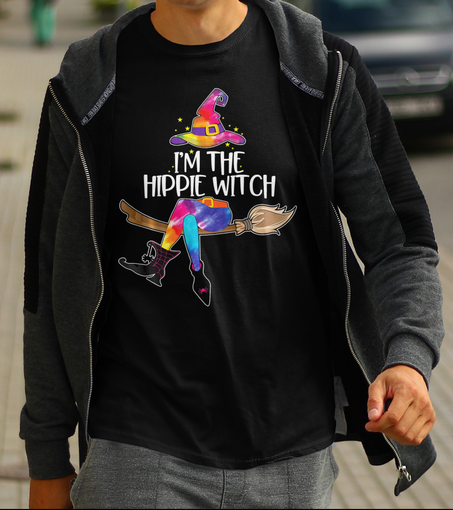 I'm The Hippie Witch Halloween Match T-Shirt