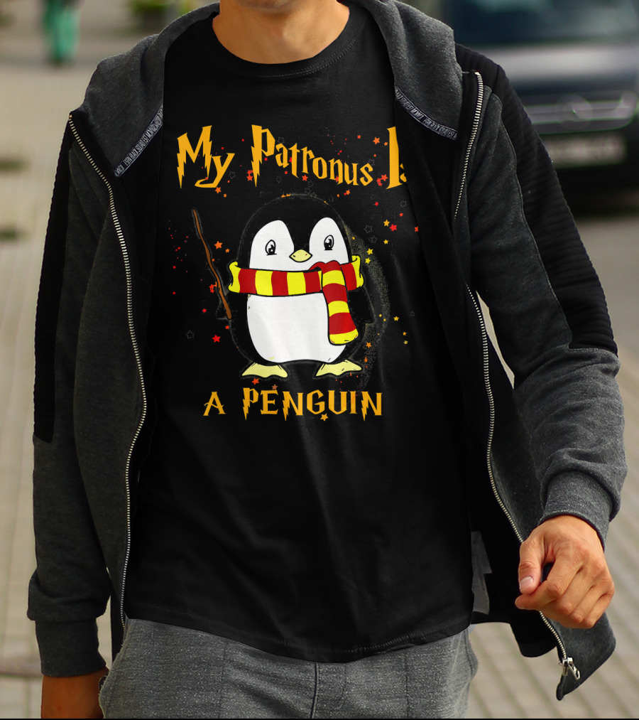 My Patronus Is A Penguin Wizardry Magic T-Shirt
