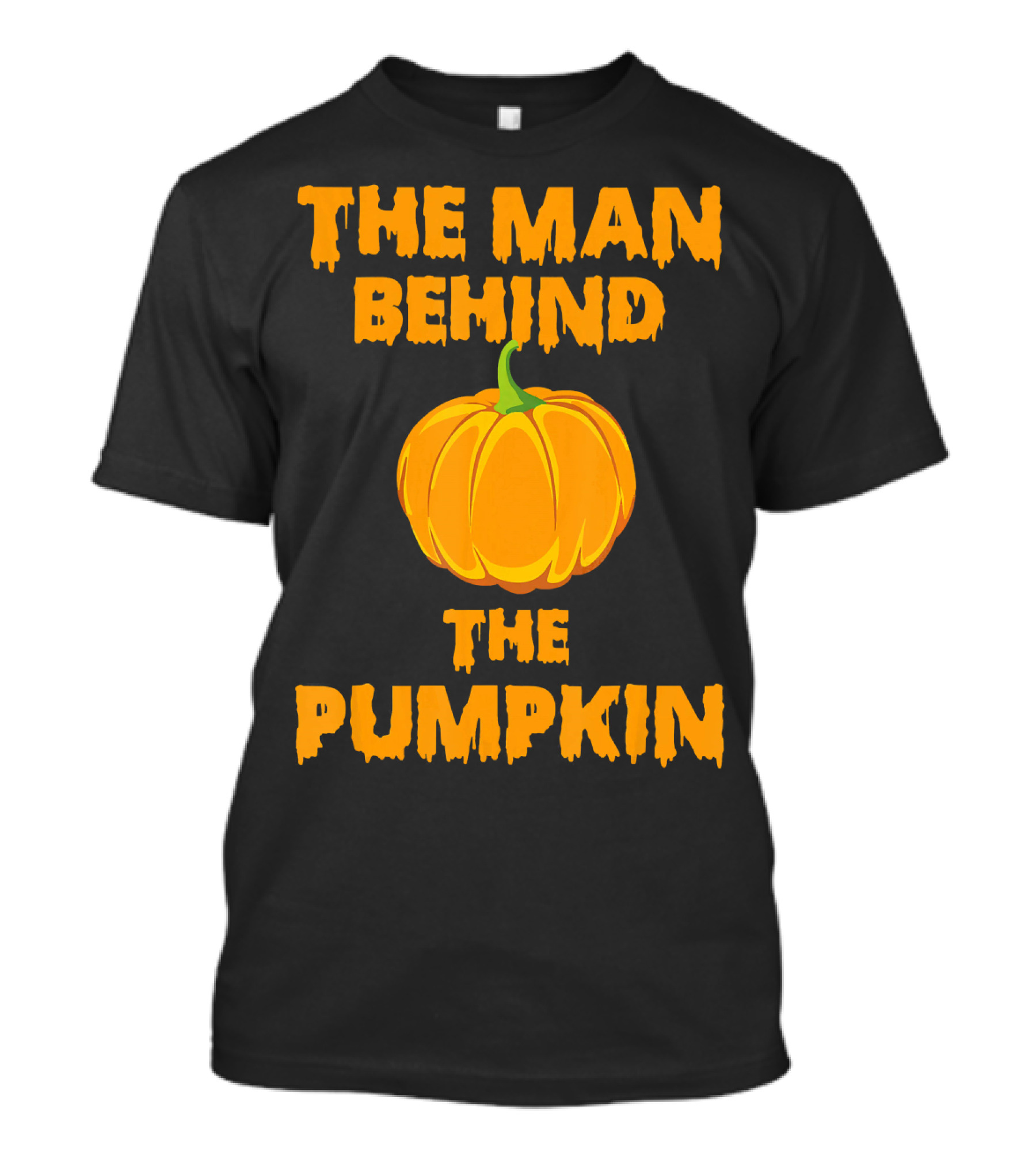 The Man Behind The Pumpkin Halloween T-Shirt