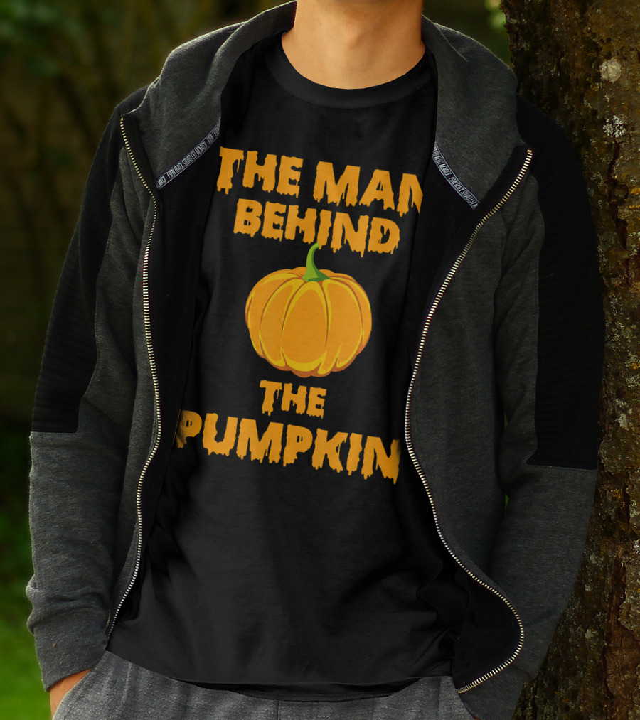 The Man Behind The Pumpkin Halloween T-Shirt