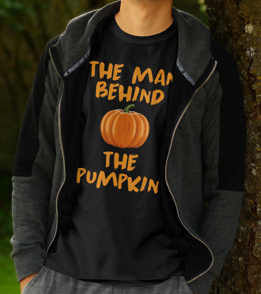 Halloween The Man Behind The Pumpkin T-Shirt