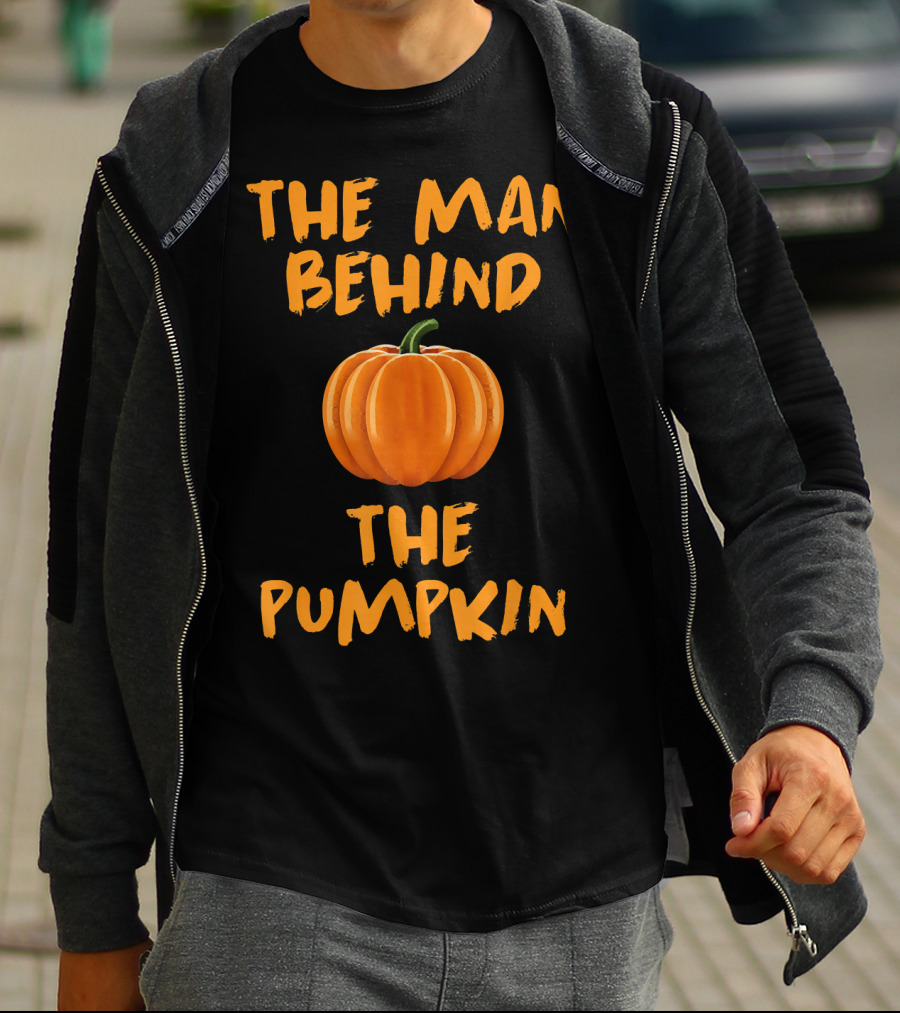 Halloween The Man Behind The Pumpkin T-Shirt