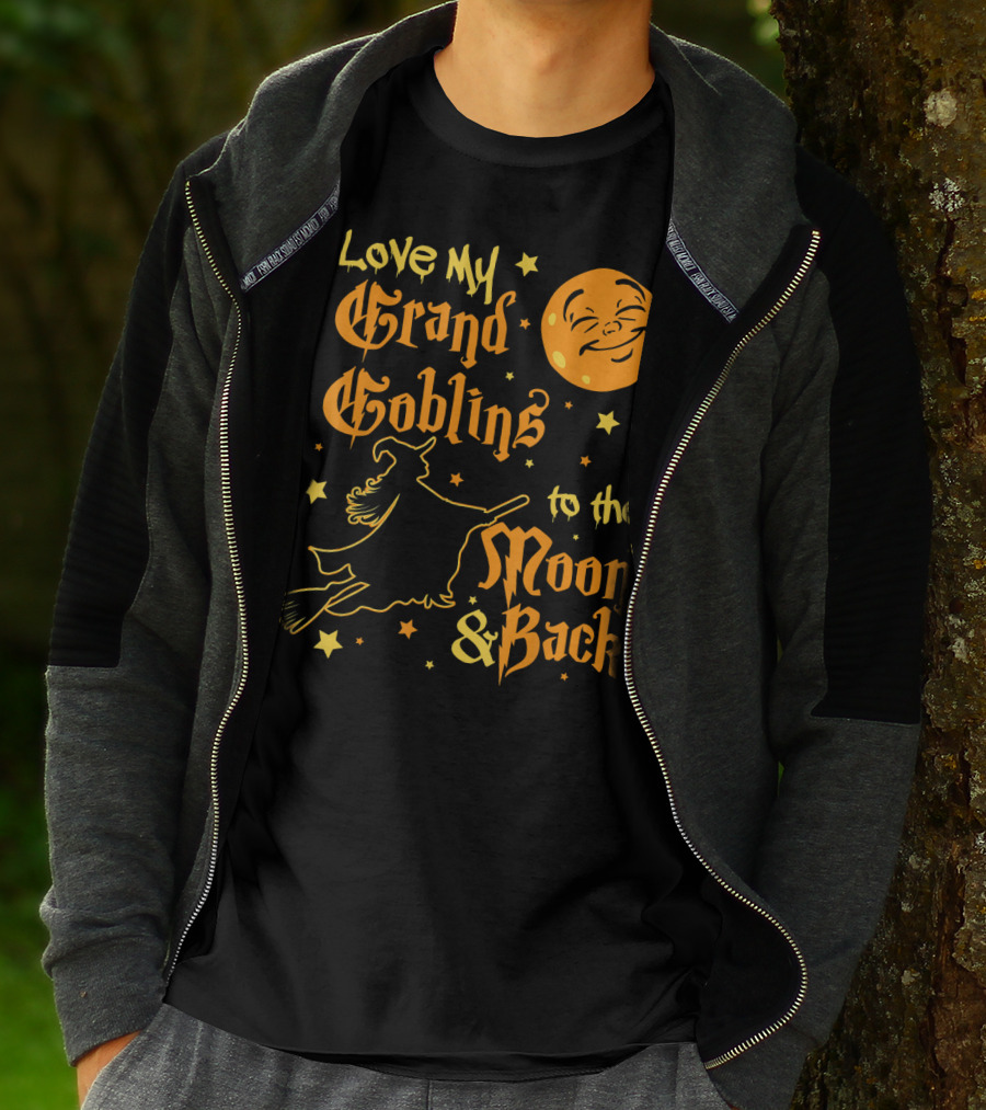 I Love My Grand Goblins To The Moon And Back T-Shirt