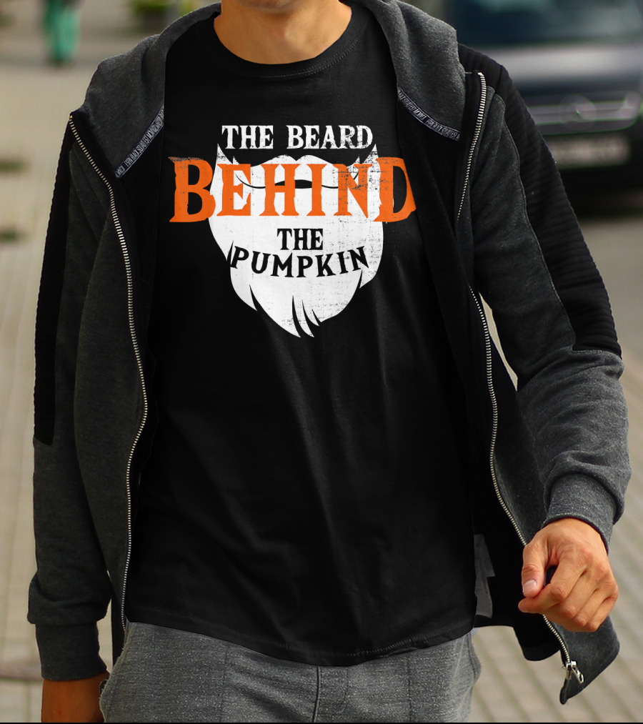 THE BEARD BEHIND THE PUMPKIN T-Shirt