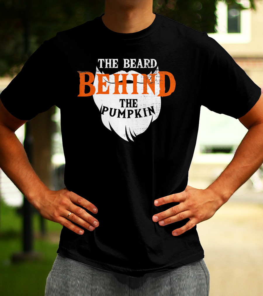 THE BEARD BEHIND THE PUMPKIN T-Shirt